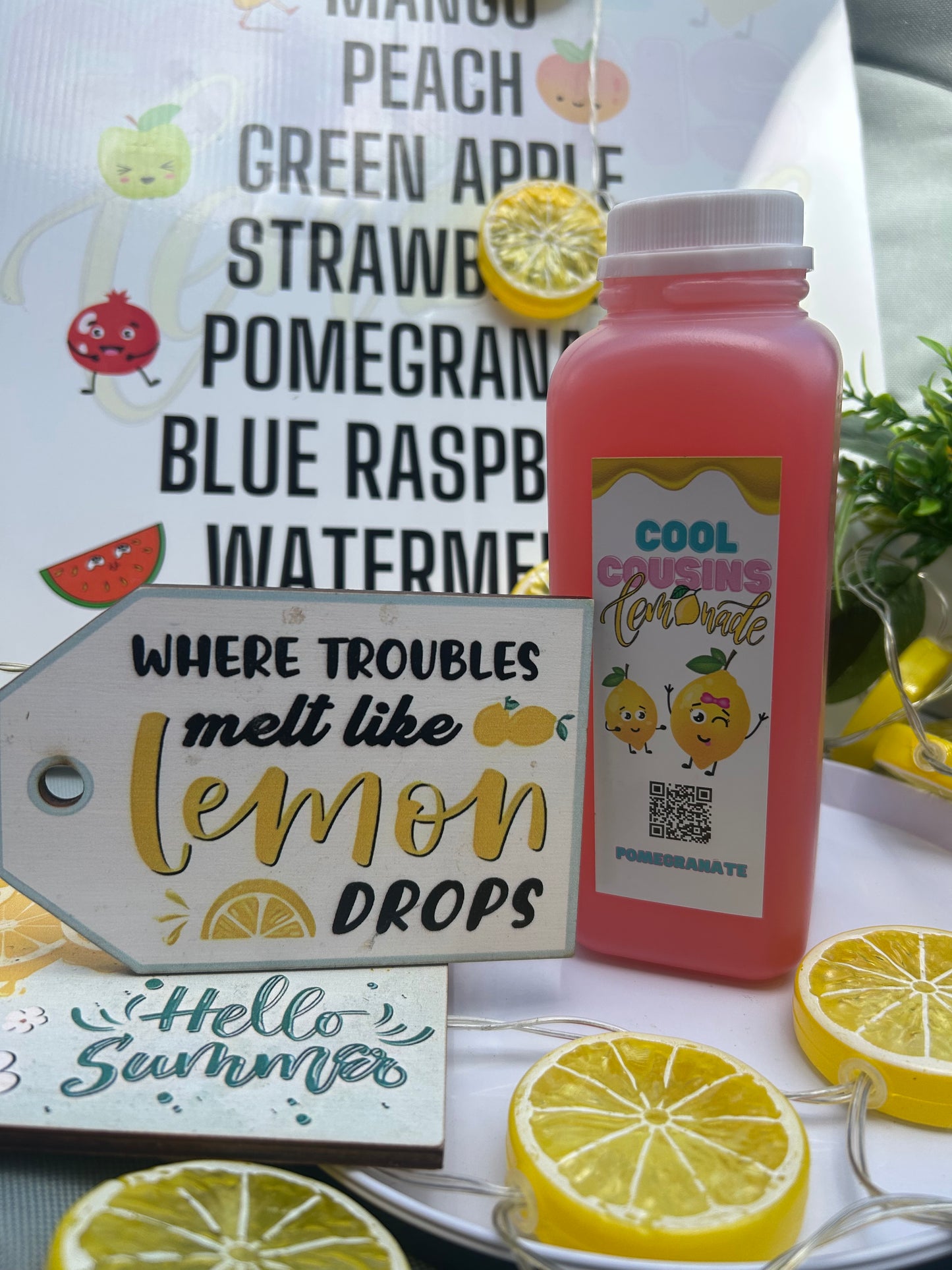 Pomegranate Lemonade