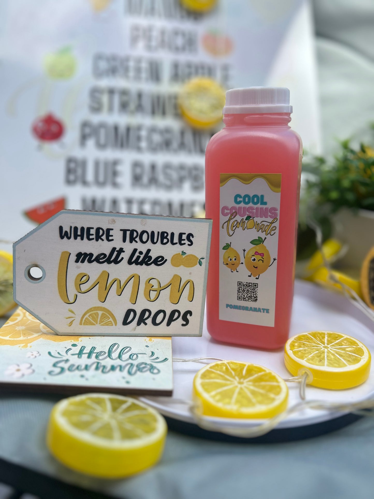 Pomegranate Lemonade
