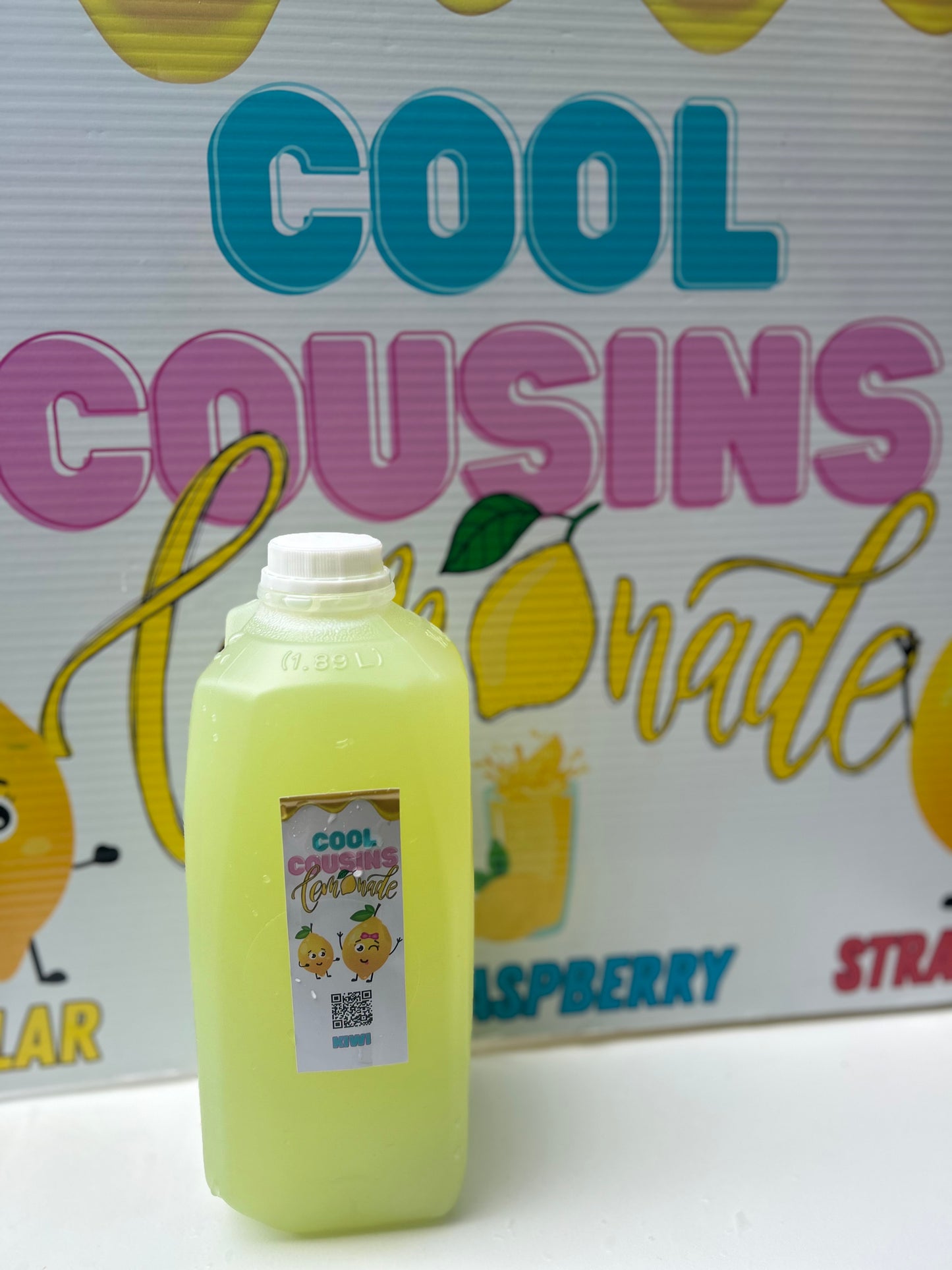 Half gallon Kiwi Lemonade