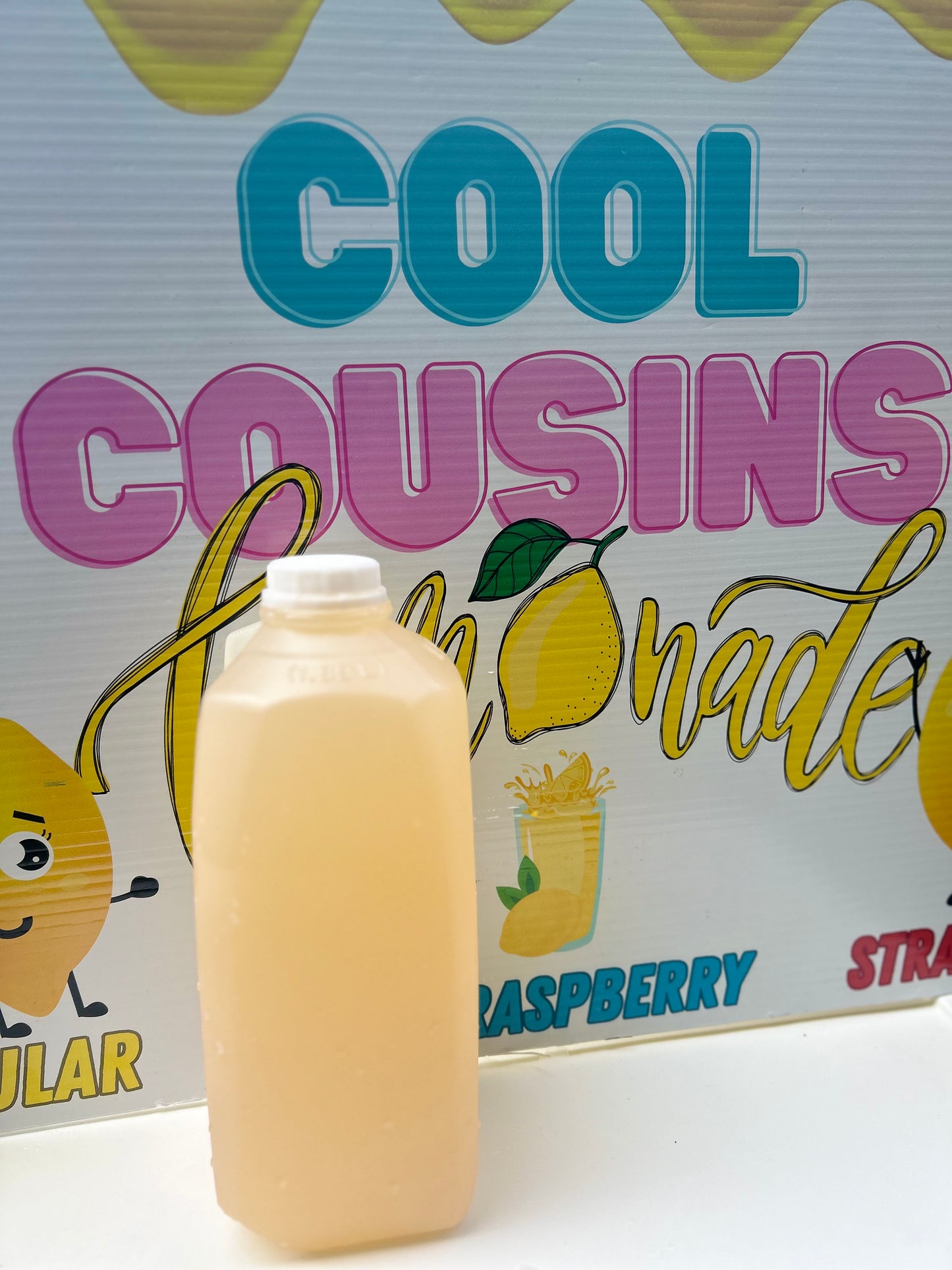 Half gallon Peach lemonade