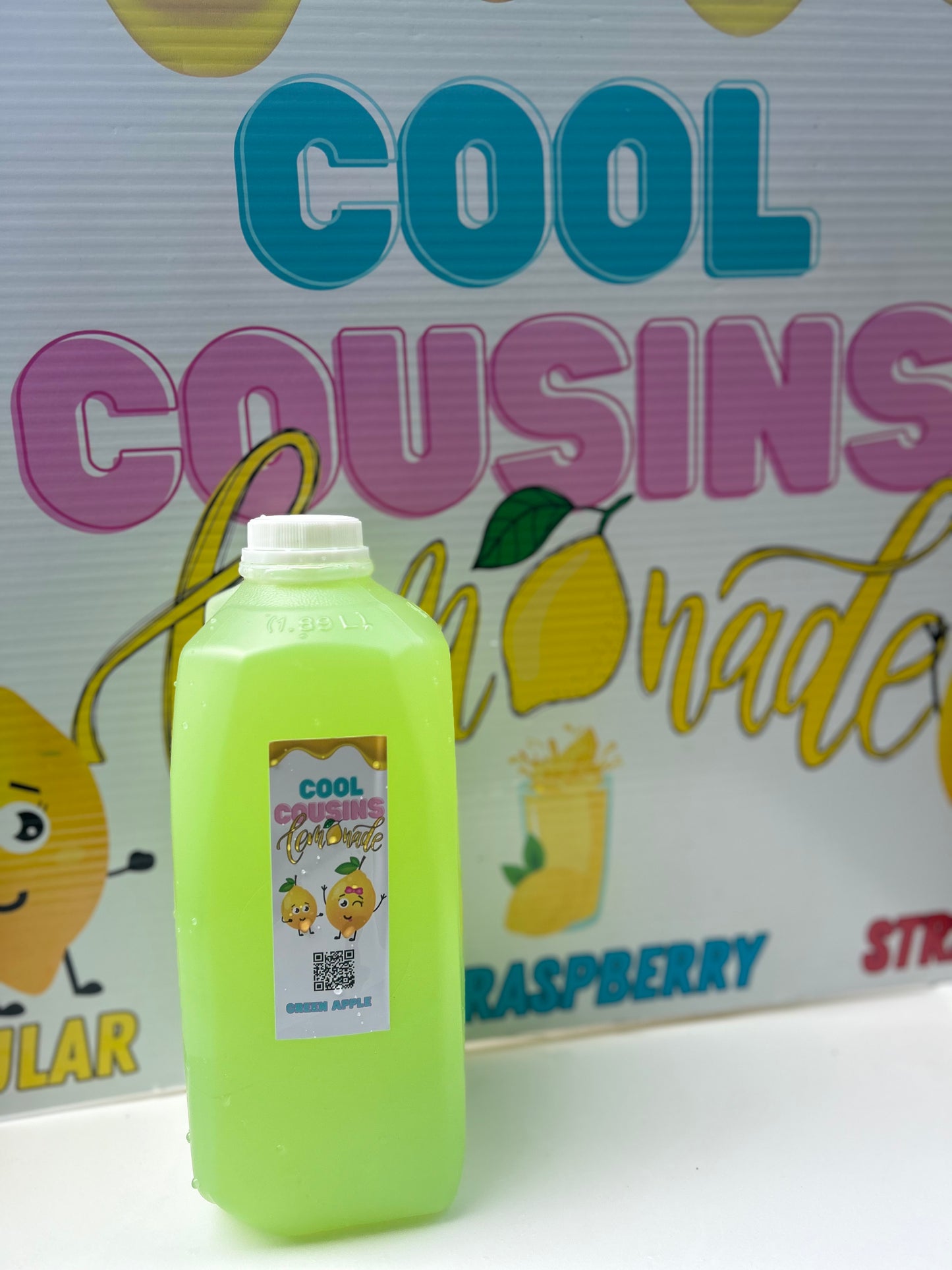 Half gallon Green Apple Lemonade
