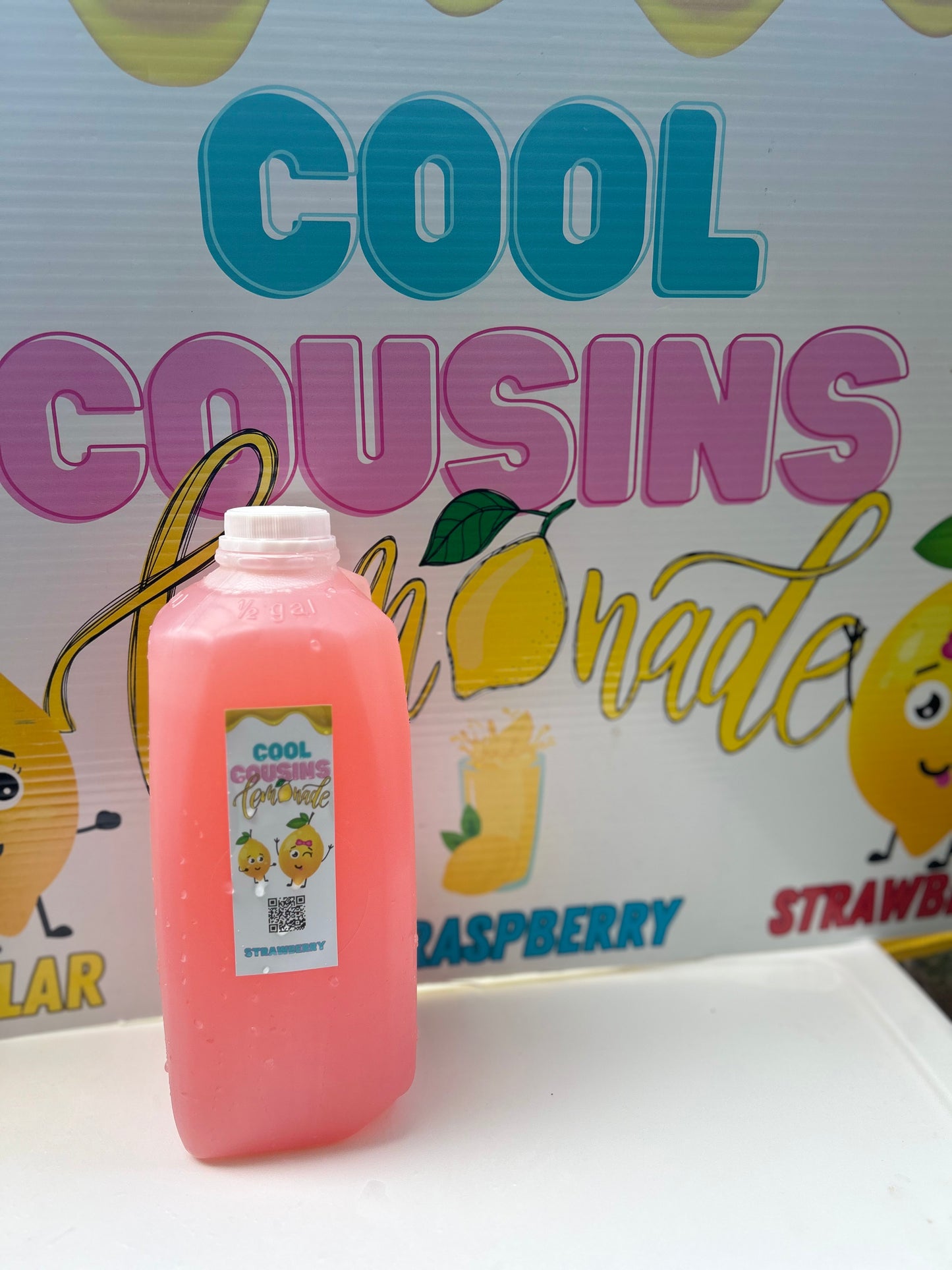 Half gallon Strawberry lemonade