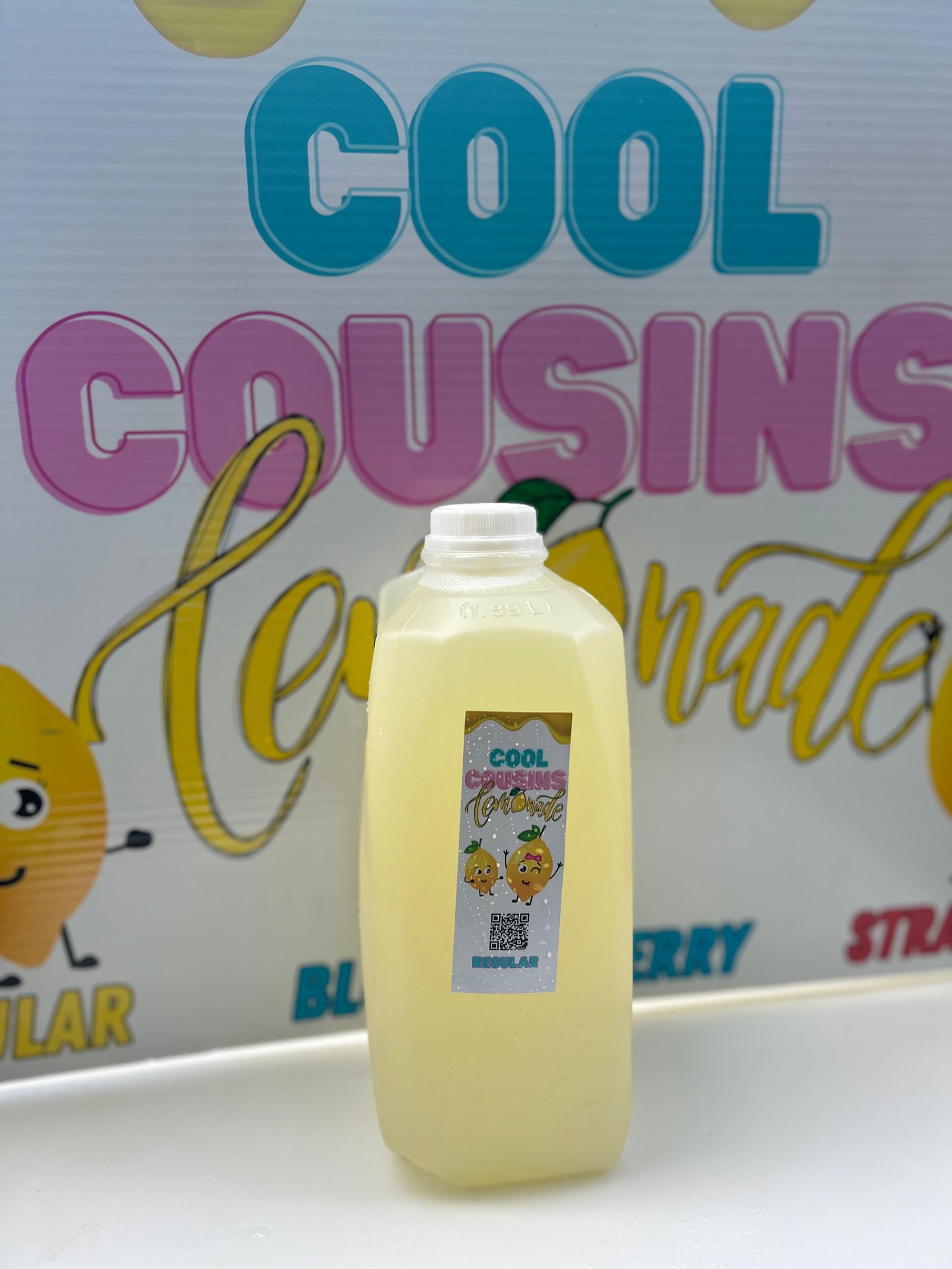 Half gallon Regular lemonade