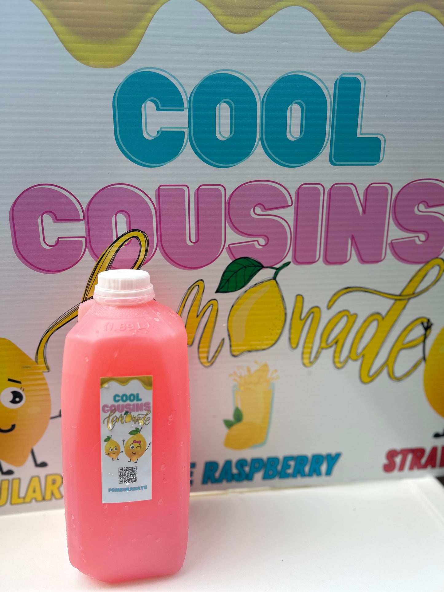 Half gallon Pomegranate Lemonade