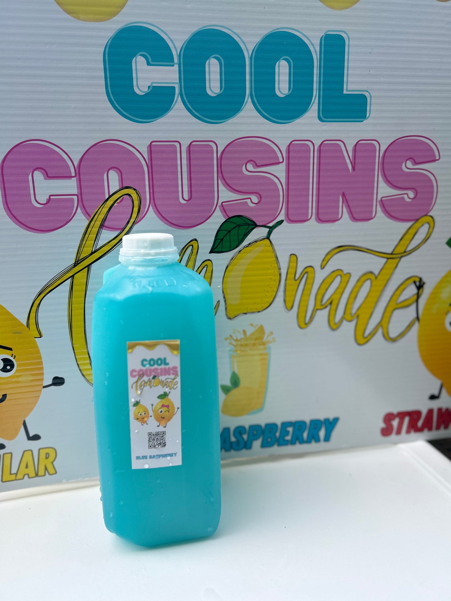 Half gallon Blue Raspberry Lemonade