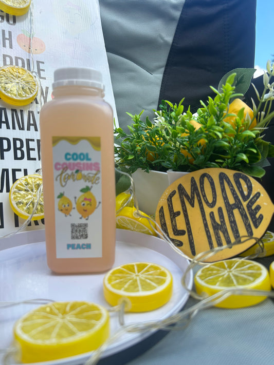 Peach lemonade