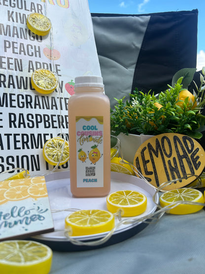 Peach lemonade