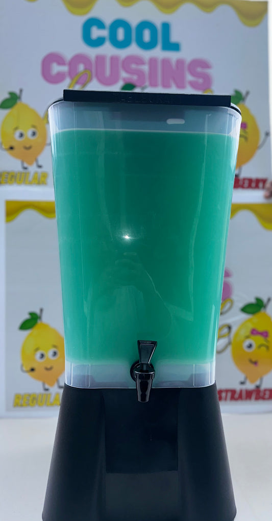 5 gallon event Blue Raspberry lemonade